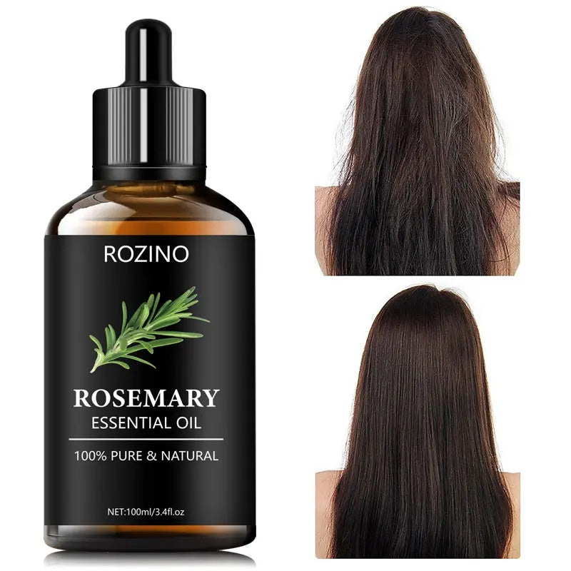 100% Pure Rosemary Oil by ROZINO – Repair, Brighten & Glow Naturally