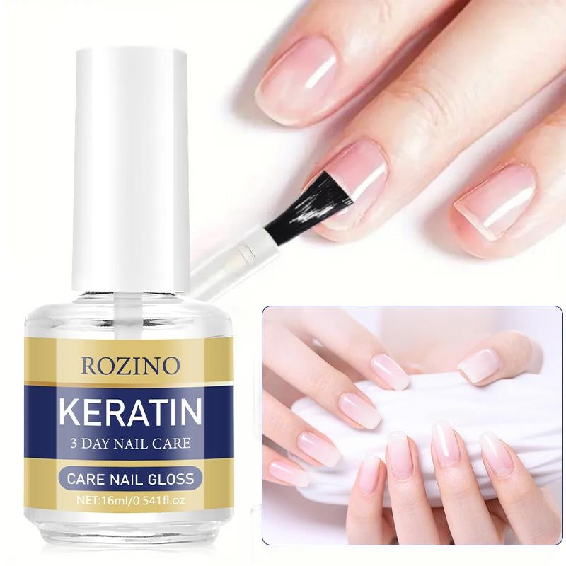 [3 bottles]ROZINO 3 Days Nail Care - Keratin Amino Acid Formula for Superior Nail Nourishment.CARE/MOISTURIZING/keratin