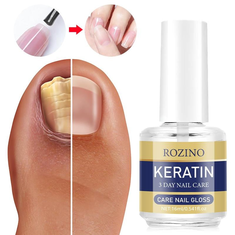 [3 bottles]ROZINO 3 Days Nail Care - Keratin Amino Acid Formula for Superior Nail Nourishment.CARE/MOISTURIZING/keratin