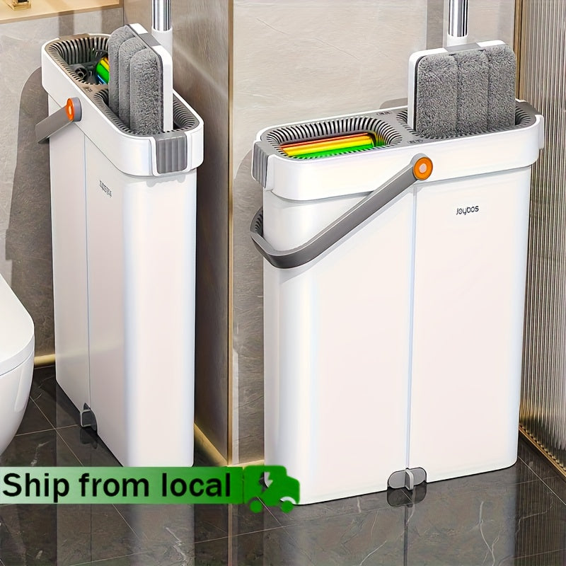 The Enhanced Mop And Bucket Set for 2025 Features 12.99\u002F15.75-Inch Dimensions And Includes 2, 4, Or 6 Ultra-Fine Fiber Pads That Are Machine Washable. It'S Ideal for Cleaning Floors in The Living Room, Bedroom, Kitchen, And Bathroom