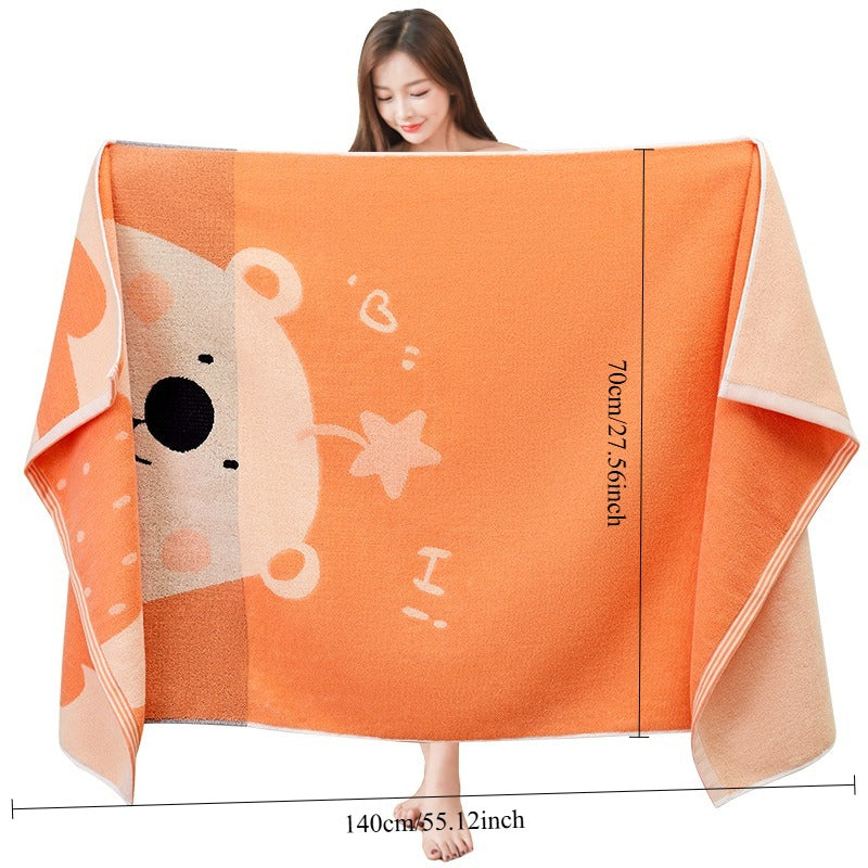 1pc Extra-Long - Extra-Long Wrap & Quick-Dry Absorbent Sheet, Plush Soft Thick Spa Towel for Adults, Non-Shedding Large for Home, Hotel, Spa - Modern Essentials (Quick-Drying, Durable), Towels for, Large Pastel Colored