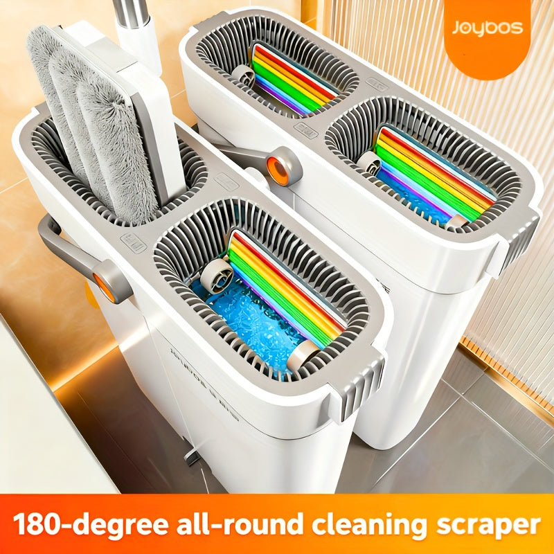 The Enhanced Mop And Bucket Set for 2025 Features 12.99\u002F15.75-Inch Dimensions And Includes 2, 4, Or 6 Ultra-Fine Fiber Pads That Are Machine Washable. It'S Ideal for Cleaning Floors in The Living Room, Bedroom, Kitchen, And Bathroom