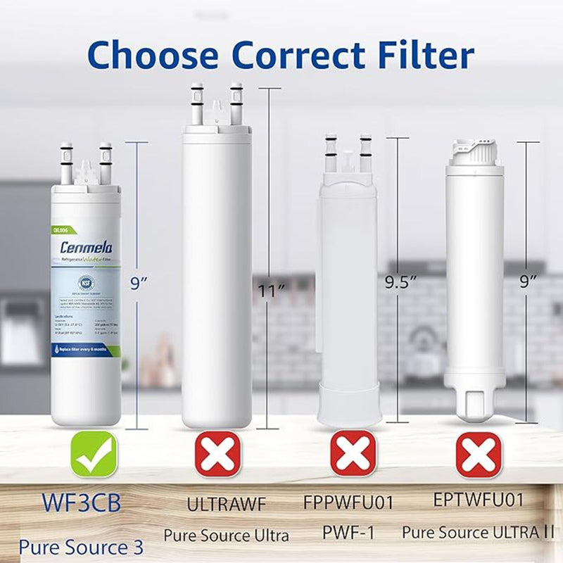 Home Refrigerator Replacement Activated Carbon Water Filter