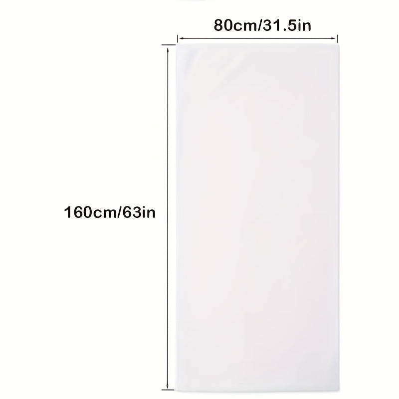 1pc 100% Cotton Bath Towel, Ultra-Soft Floral Bath Towel-Quick-Dry, AbsorbentPolyester, Perfect for Home & Beach Use, 62.99*31.5inch