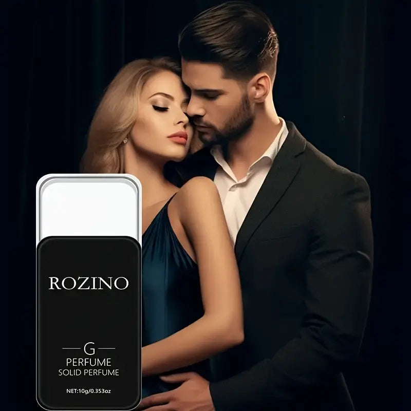 Perfume Women, Body Spray,Fragrance for Men & Women Long Lasting Scent Non-Greasy Perfume Wax Solid Perfumes for Body Application (Black, 7cm)