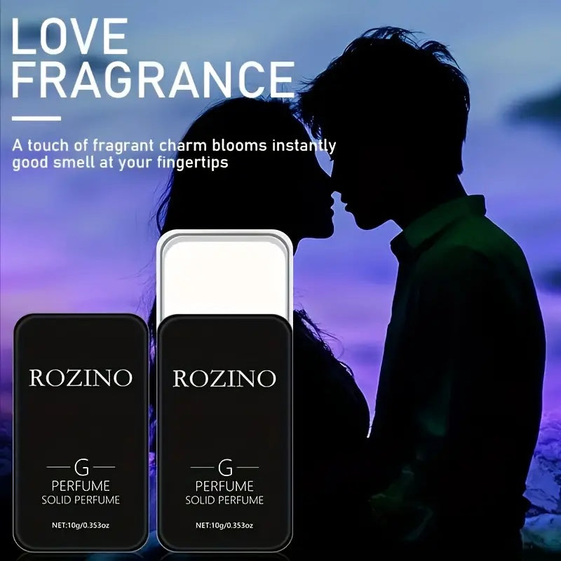 Perfume Women, Body Spray,Fragrance for Men & Women Long Lasting Scent Non-Greasy Perfume Wax Solid Perfumes for Body Application (Black, 7cm)