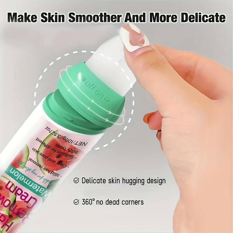 Rozino 3 - in - 1 Watermelon Hair Removal Cream: Remove, Moisturize & Gentle Care Soothing Smooth