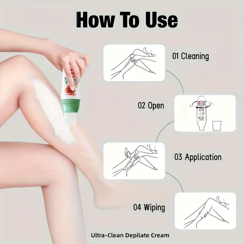 Rozino 3 - in - 1 Watermelon Hair Removal Cream: Remove, Moisturize & Gentle Care Soothing Smooth