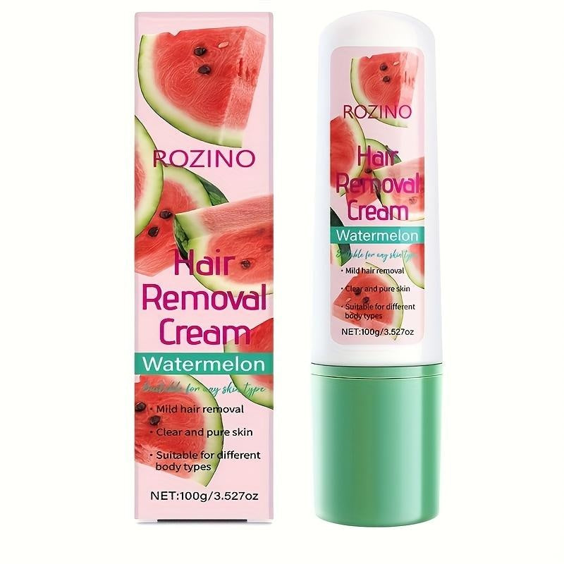 Rozino 3 - in - 1 Watermelon Hair Removal Cream: Remove, Moisturize & Gentle Care Soothing Smooth