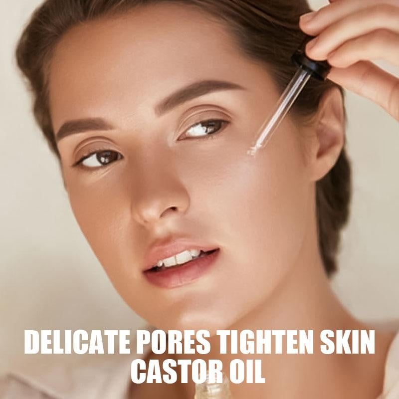 ROZINO Castor Oil: All - in - One Care for Hair, Skin & More! Cold - Pressed & Pure