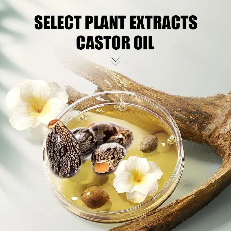 ROZINO Castor Oil: All - in - One Care for Hair, Skin & More! Cold - Pressed & Pure