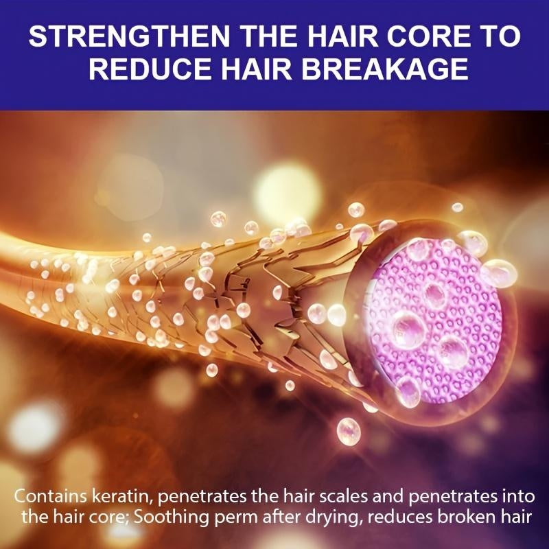ROZINO Keratin Purple & Blue Hair Mask: Targeted Removal of Yellow and Orange Brassy Tones reusable  extensions