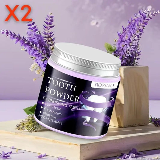 ROZINO Tooth Powder - Natural Oral Care for Clean Teeth & Fresh Breath (50g)