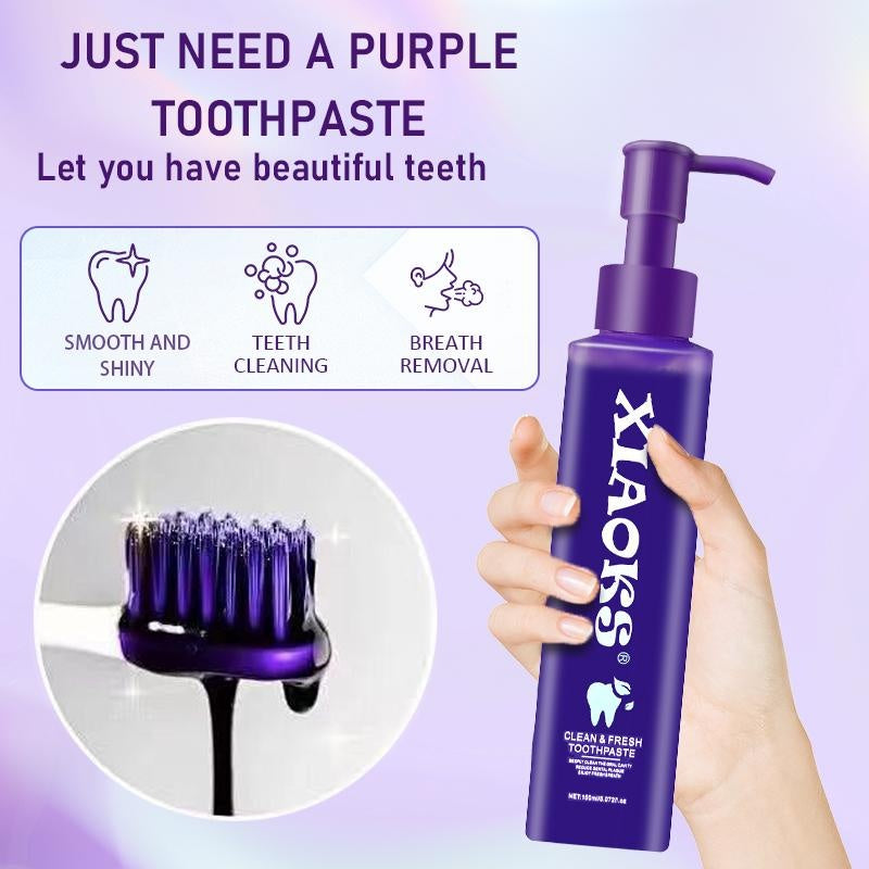 XIAOKS Clean & Fresh Toothpaste - Unlock Your Beautiful Teeth Gloss Oral Hygiene Essentials Bad Breath Killer